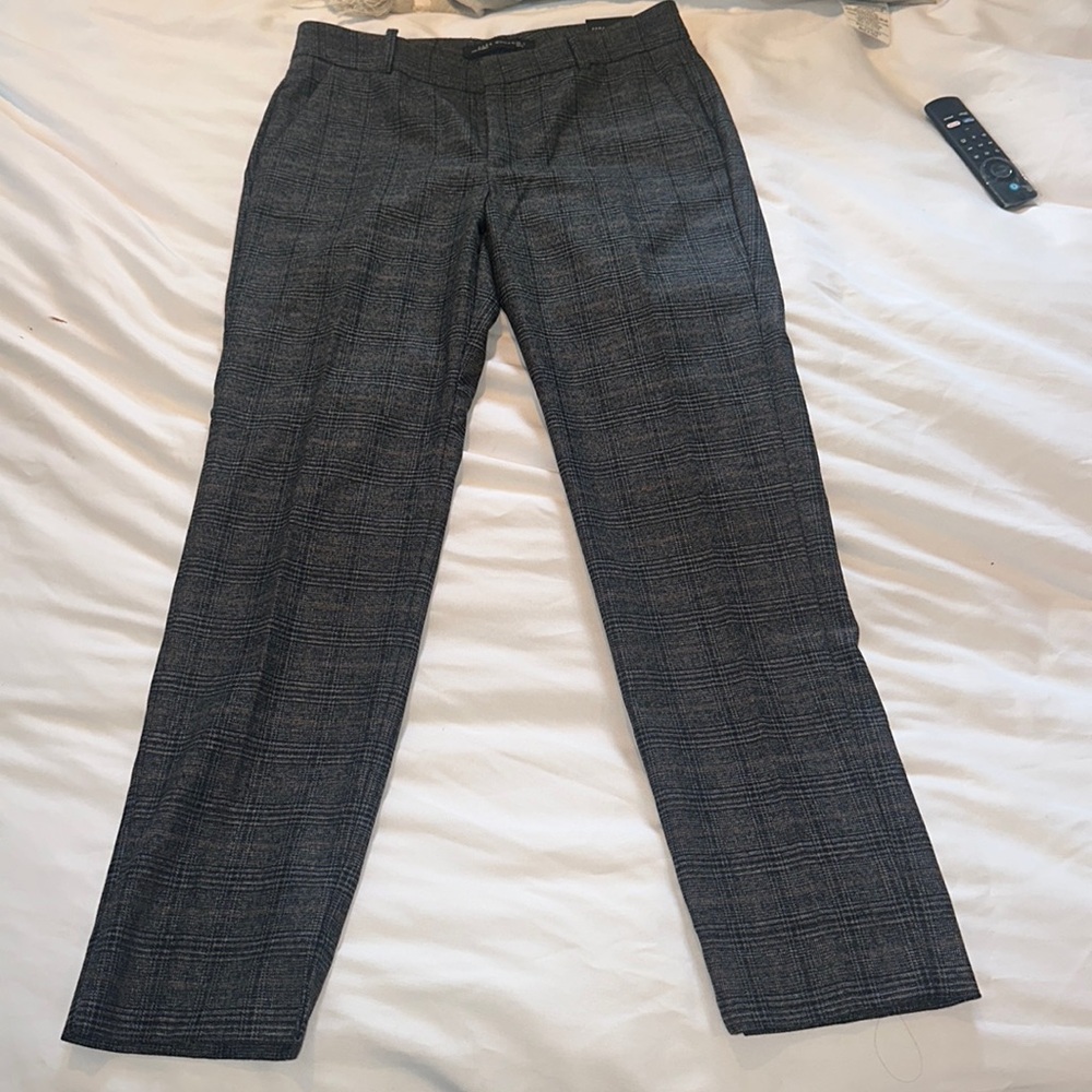 New with tags zara cropped flare trousers size 2